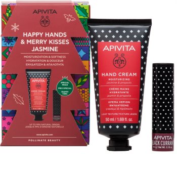 Apivita Hand Care Jasmine & Propolis подарунковий набір III. (зі зволожуючим ефектом)