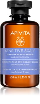 Apivita Holistic Hair Care Prebiotics & Honey Șampon pentru scalp sensibil și iritat