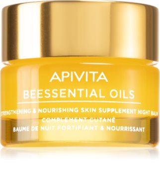 Apivita Beessential Oils bálsamo facial de noche nutrición e hidratación