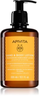 Apivita Hand Care Grapefruit & Honey crème hydratante mains et corps