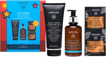 Apivita Cleansing Honey & Orange coffret cadeau (pour un nettoyage parfait du visage)