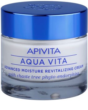Apivita Aqua Vita creme revitalizador e hidratante intensivo para pele muito seca