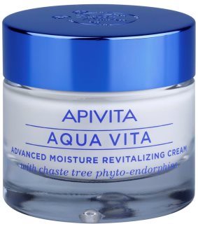 Apivita Aqua Vita интензивно хидратиращ и ревитализиращ крем за смесена и мазна кожа