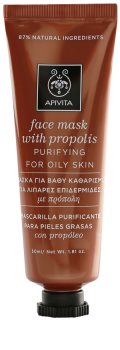 Apivita Express Beauty Propolis máscara de limpeza para pele oleosa
