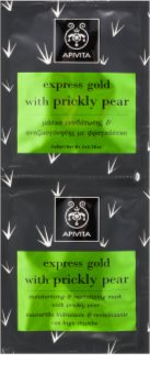 Apivita Express Beauty Prickly Pear máscara revitalizadora e hidratante para rosto