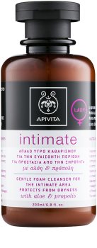 Apivita Intimate Care Aloe & Propolis nježni pjenasti gel za čišćenje za intimnu higijenu
