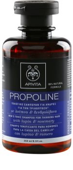 Apivita Holistic Hair Care Lupin & Rosemary champô tonificante contra a queda de cabelo para homens
