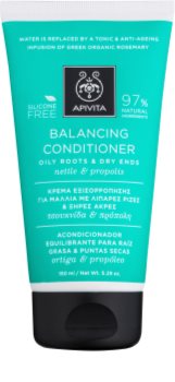 Apivita Holistic Hair Care Nettle & Propolis acondicionador nutritivo para cabello seco