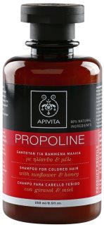 Apivita Holistic Hair Care Sunflower & Honey șampon pentru păr vopsit