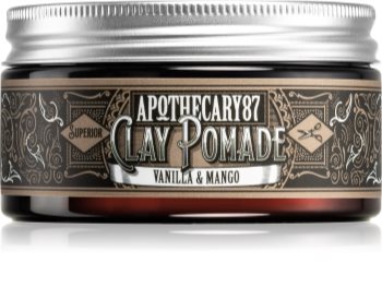 Apothecary 87 Vanilla & Mango pommade matifiante pour cheveux