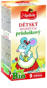 Apotheke BIO Dětský čaj průduškový léčivý čaj v BIO kvalitě