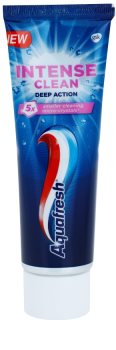 Aquafresh Intense Clean Deep Action οδοντόκρεμα με ενεργούς μικροκρυστάλλους
