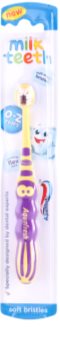 Aquafresh Milk Teeth escova de dentes para crianças