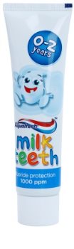 Aquafresh Milk Teeth Zahnpasta Fur Kinder Notino At