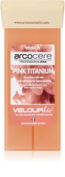 Arcocere Professional Wax Pink Titanium plaukelių šalinimo vaškas rutulinė priemonė
