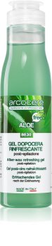 Arcocere After Wax Aloe освежаващ почистващ гел след епилация