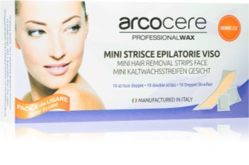 Arcocere Deepline Strisce di cera per la depilazione per il viso