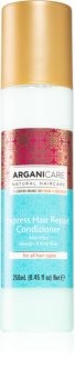 Arganicare Argan Oil & Shea Butter Express Hair Repair balsamo spray senza risciacquo