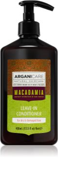 Arganicare Macadamia несмываемый кондиционер для сухих и поврежденных волос