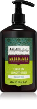 Arganicare Macadamia gladmakende leave-in conditioner voor krullend haar
