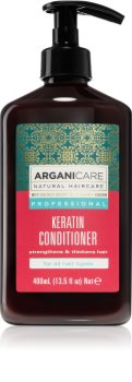 Arganicare Keratin Kondicionáló kémiailag kezelt, szőkített vagy sérült hajra