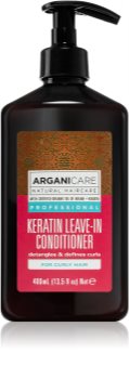 Arganicare Keratin Leave-In Conditioner voor krullend haar