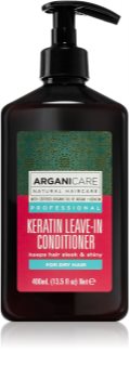 Arganicare Keratin Leave-In Conditioner voor Droog Haar