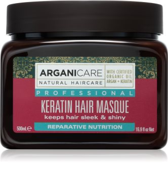 Arganicare Keratin maschera per capelli nutriente