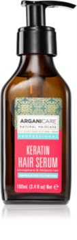 Arganicare Keratin regenerierendes und nährendes Serum für das Haar