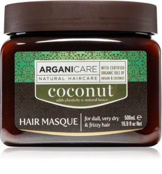 Arganicare Coconut regeneruojamoji plaukų kaukė