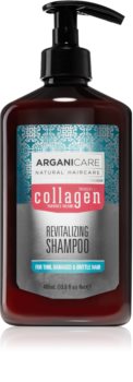 Arganicare Collagen shampoo rivitalizzante per illuminare i capelli spenti