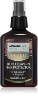 Arganicare Coconut 10 in 1 Leave-In Hair Protector soin fortifiant sans rinçage pour cheveux secs