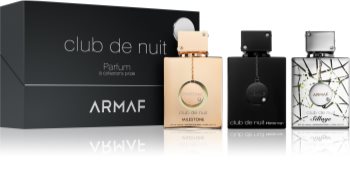 Armaf Club de Nuit Man Intense, Sillage, Milestone coffret cadeau pour homme mixte