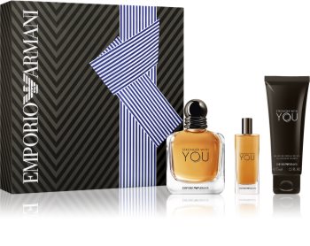 Armani Emporio Stronger With You darčeková sada I. pre mužov
