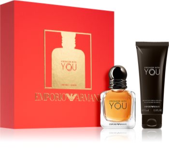 Armani Emporio Stronger With You coffret para homens