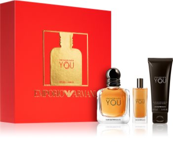 Armani Emporio Stronger With You lote de regalo para hombre