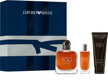 emporio armani stronger with you intensely gift set 50ml