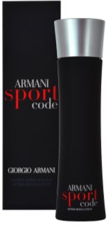 Armani Code Sport woda po goleniu dla 