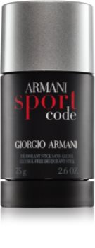 Armani Code Sport desodorizante em stick para homens