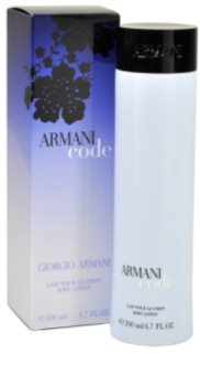 armani code lait parfume hydratant