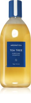 Aromatica Tea Tree Balancing głęboko oczyszczający szampon do przetłuszczającej się skóry głowy