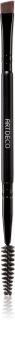 Artdeco 2 in 1 Brow Perfector pensula pentru sprancene fata-verso