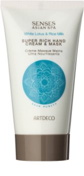 Artdeco Super Rich Hand Cream & Mask Deep Regenerating Cream and Serum-in-mask for Hands