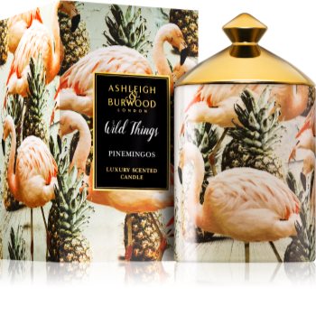 Ashleigh & Burwood London Wild Things Pinemingos vonná svíčka (Coconut & Lychee)