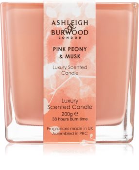 Ashleigh & Burwood London Life in Bloom Pink Peony & Musk Duftkerze