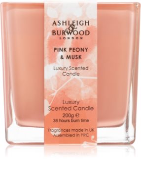 Ashleigh & Burwood London Life in Bloom Pink Peony & Musk świeczka zapachowa