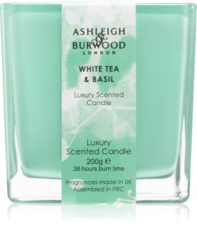 Ashleigh & Burwood London Life in Bloom White Tea & Basil ароматна свещ