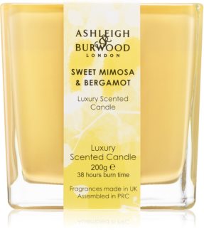 Ashleigh & Burwood London Life in Bloom Sweet Mimosa & Bergamot bougie parfumée