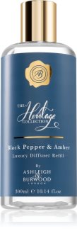 Ashleigh & Burwood London The Heritage Collection Black Pepper & Amber recharge pour diffuseur d'huiles essentielles