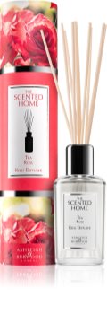 Ashleigh & Burwood London The Scented Home Tea Rose aroma diffuser with filling